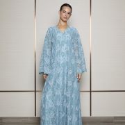 Royal pearl lace kaftan