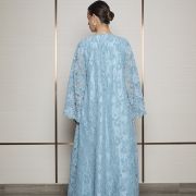 Royal pearl lace kaftan