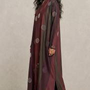 Luna stripe – Burgundy